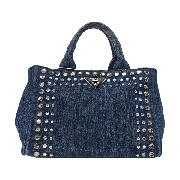 Denim Tote Bag Blue
