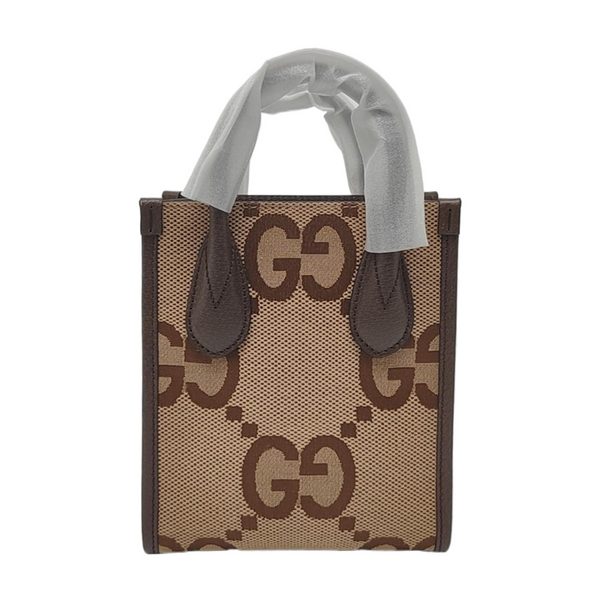 Jumbo Mini Monogram Canvas Beige