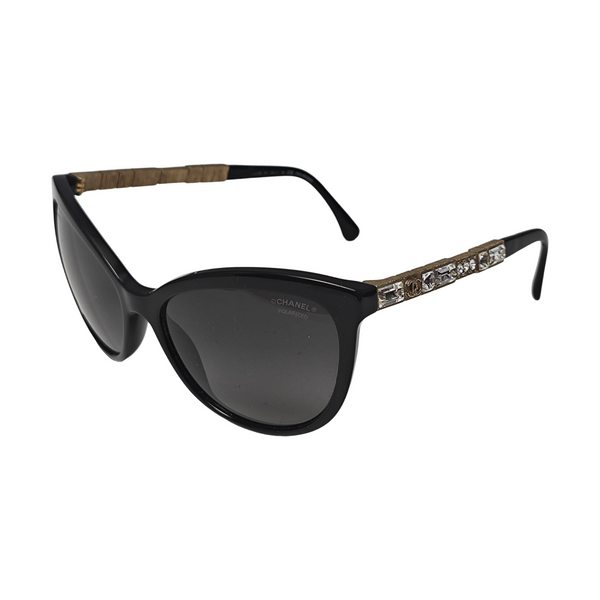 Synthetic Sunglasses Black