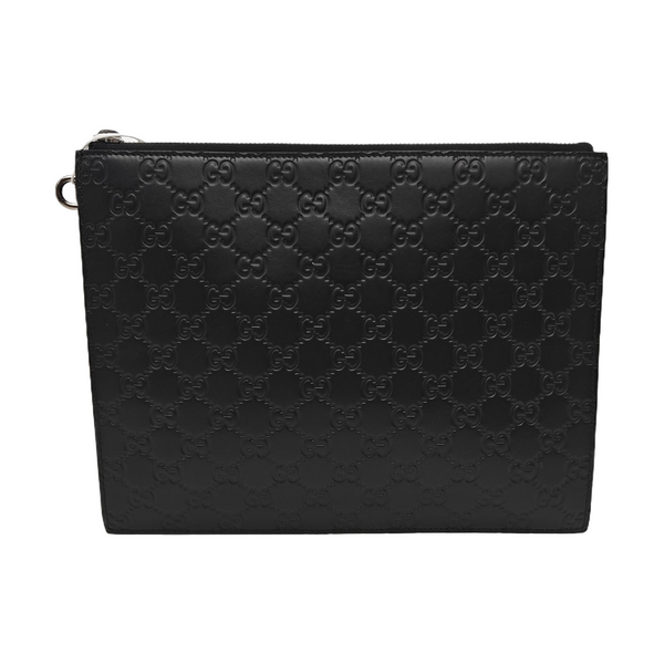 Microguccissima Monogram Calfskin Black