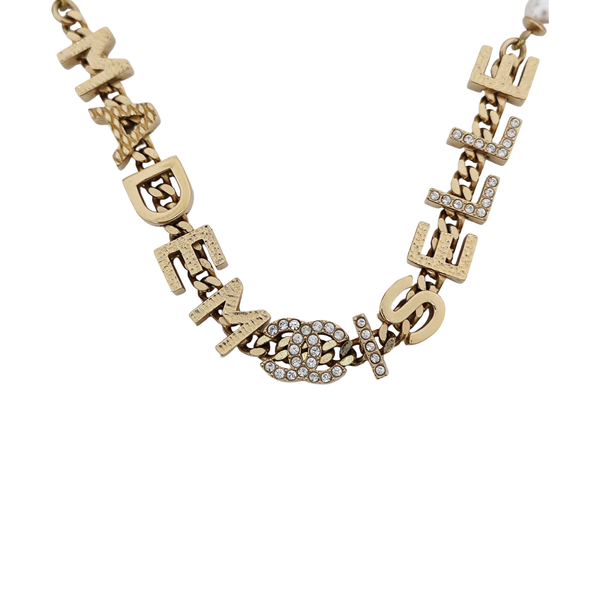 Metal Gold Necklace