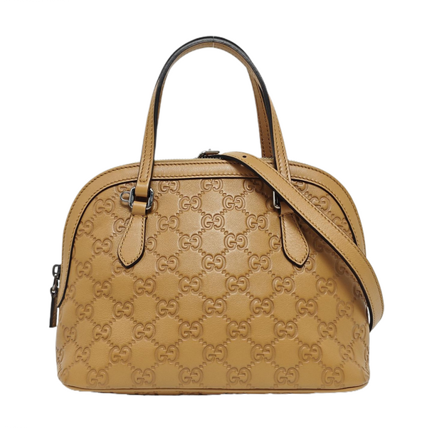 Dome Monogram Calfskin Beige