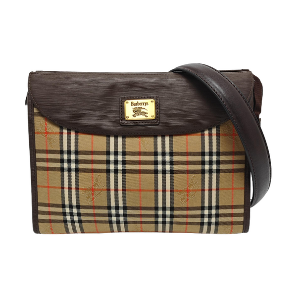 Canvas Clutch Beige