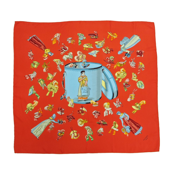 Mulberry Silk Silk Scarf Orange