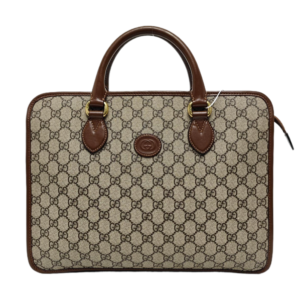 Retro Monogram Coated Canvas Brown