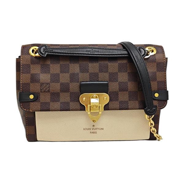 VAVIN PM Damier Ebene Coated Canvas Brown