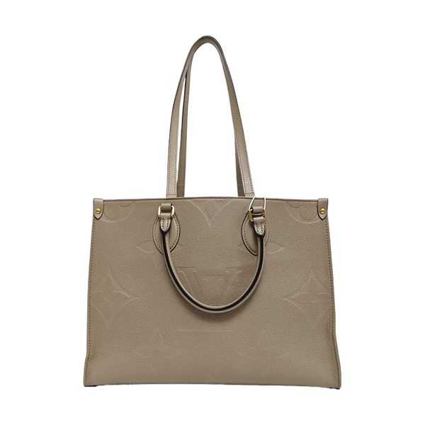 ONTHEGO MM Monogram Calfskin Grey