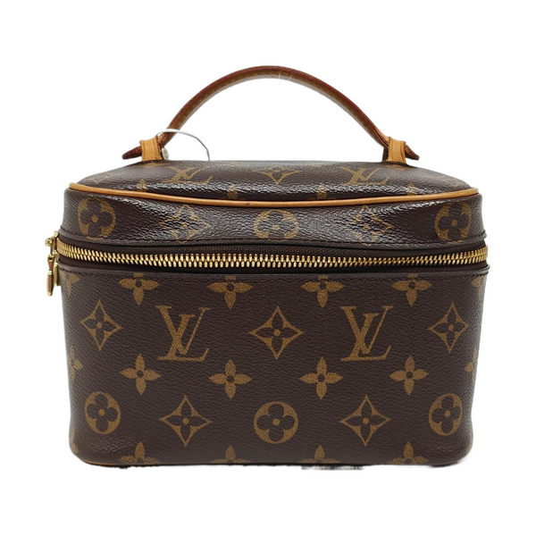 NICE Mini Monogram Coated Canvas Brown