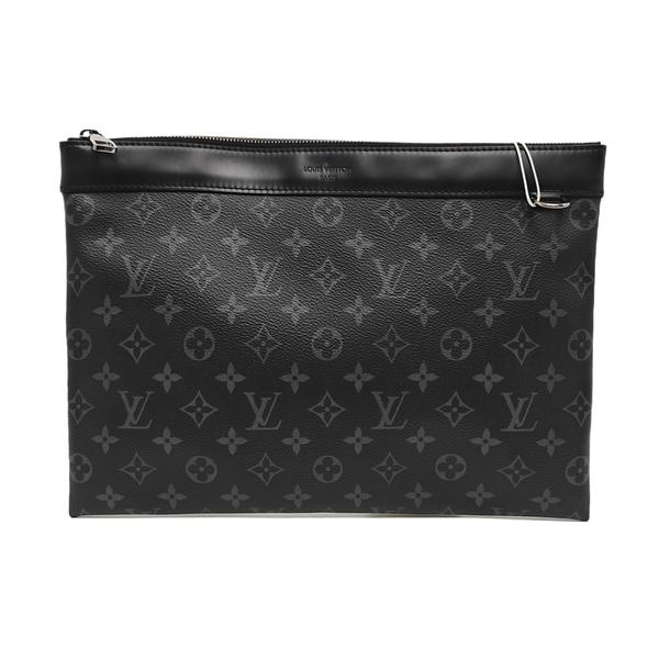DISCOVERY Monogram Coated Canvas Black