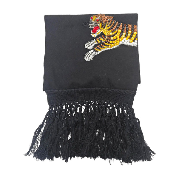 Wool Scarf Black