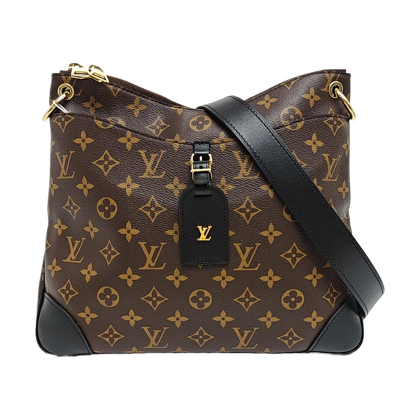 ODEON MM Monogram Coated Canvas Brown