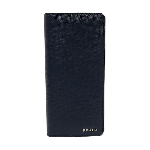 Saffiano Calfskin Wallet Blue