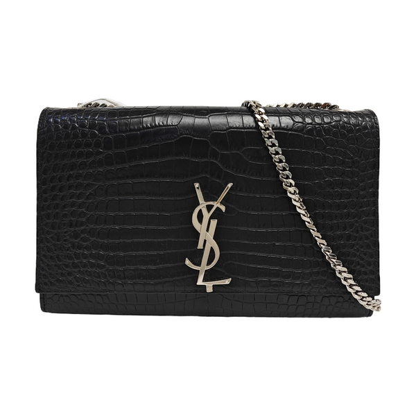 Calfskin Shoulder Bag Black