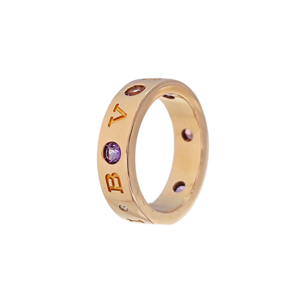 B.ZERO1 18k Rose Gold Ring EU 51