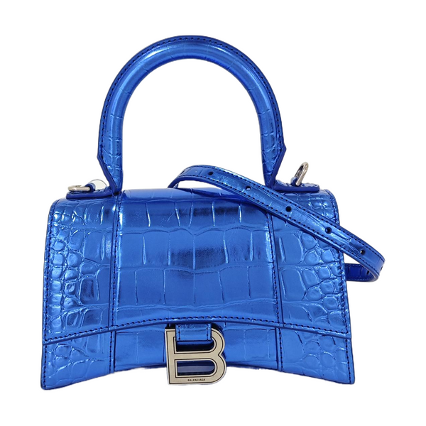 Hourglass XS Calfskin Blue