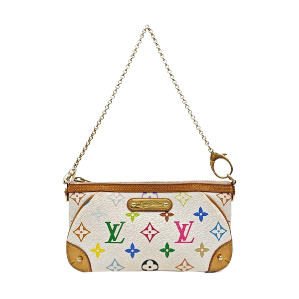 LV × TM VINTAGE MILLA Monogram Coated Canvas White