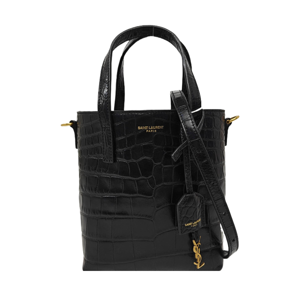 Calfskin Shoulder Bag Black