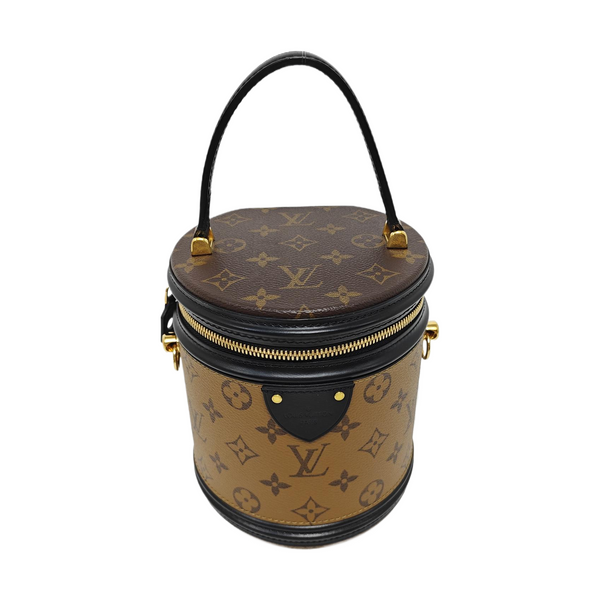CANNES PM Monogram Coated Canvas Brown