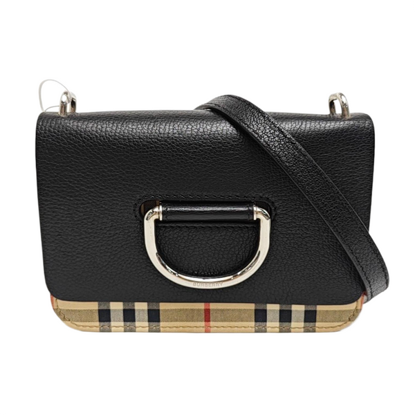 D-Ring Mini Calfskin Black