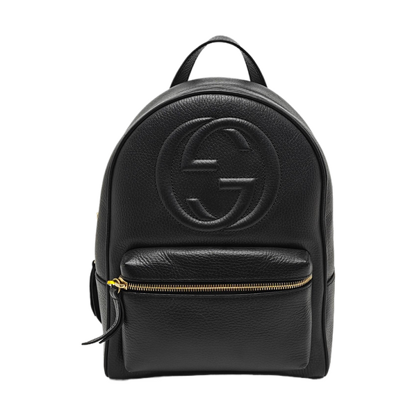 Calfskin Backpack Black