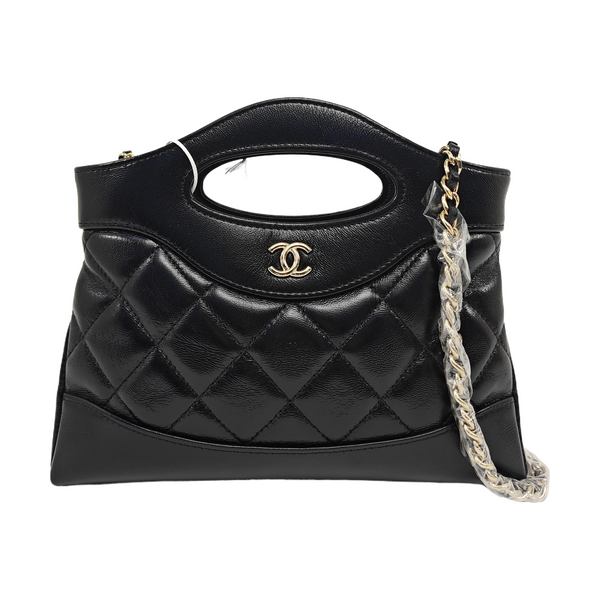CHANEL 31 Quilted Lambskin Black