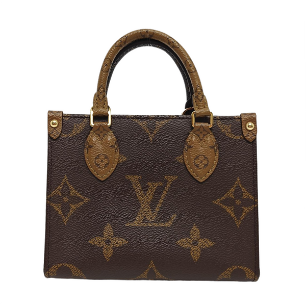 ONTHEGO BB Monogram Coated Canvas Brown