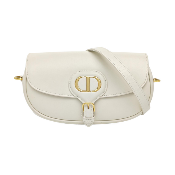 Bobby Medium Calfskin White