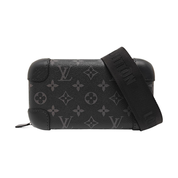HORIZON Monogram Coated Canvas Black