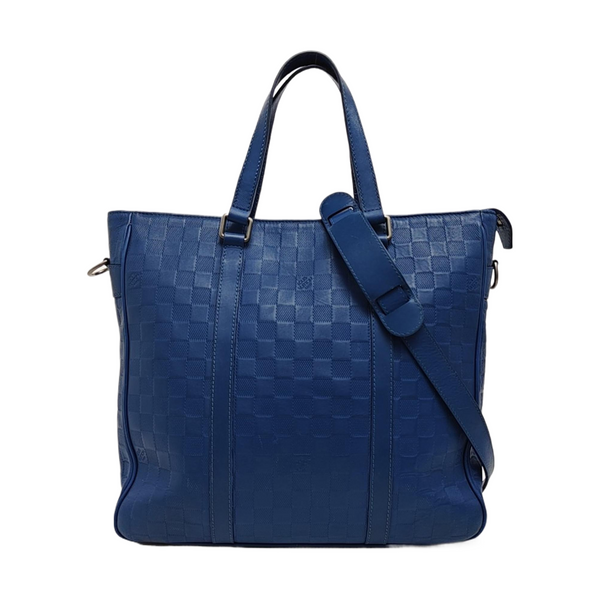 TADAO PM Damier Calfskin Blue
