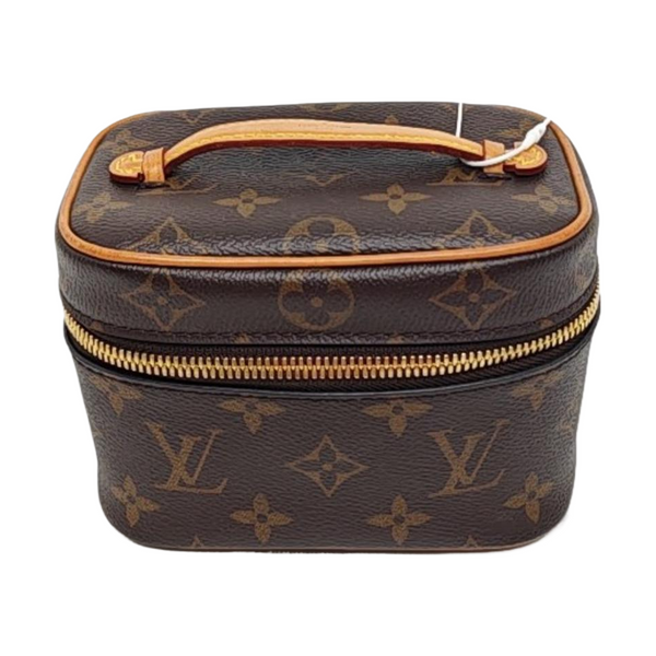 NICE Super Mini Monogram Coated Canvas Brown
