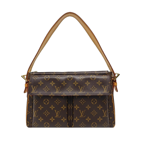 VIVA CITE Monogram Coated Canvas Brown