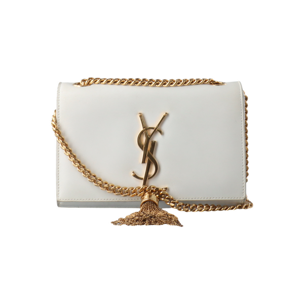 KATE Mini Calfskin White