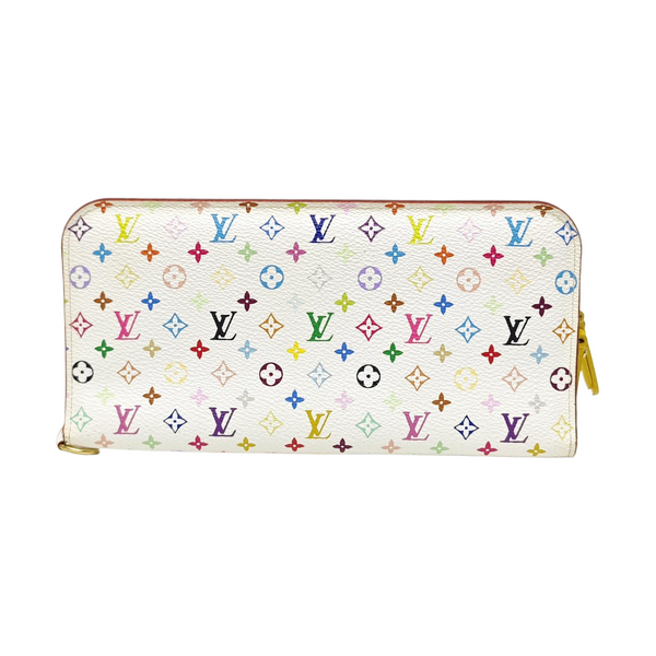 LV × TM INSOLITE Monogram Coated Canvas White Wallet