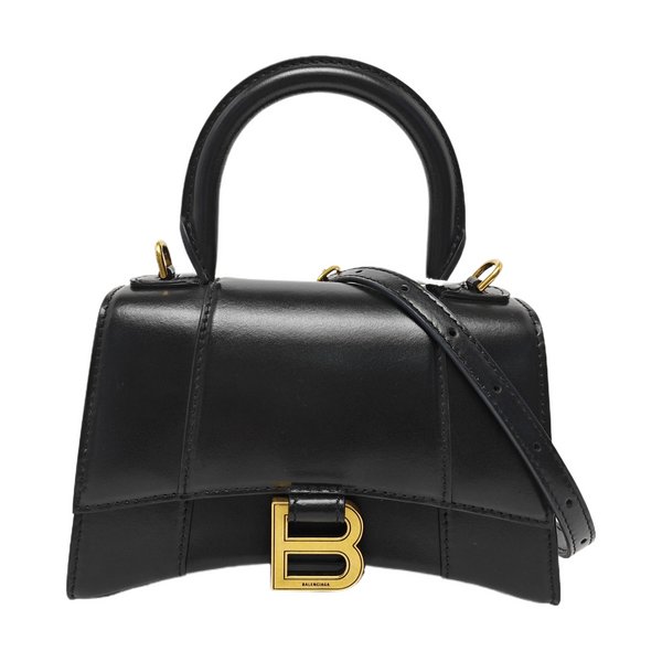 Hourglass XS Calfskin Black