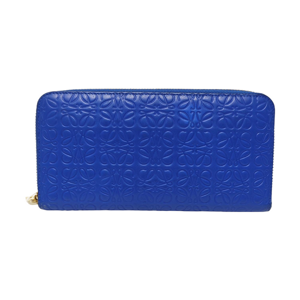Calfskin Wallet Blue