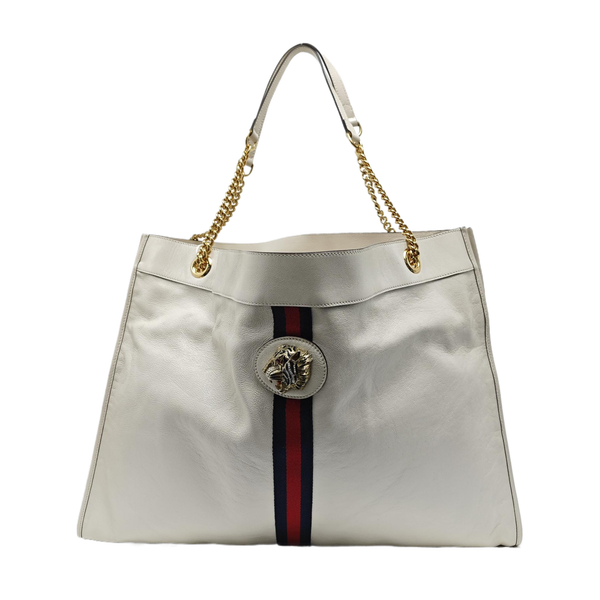 Rajah Calfskin White
