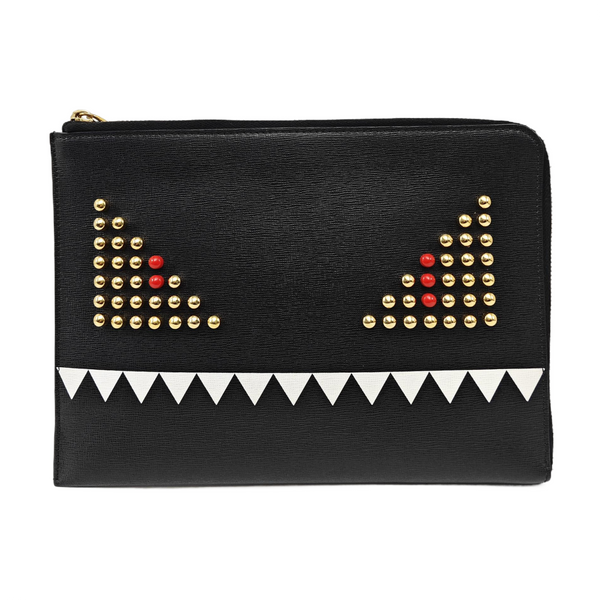 Calfskin Clutch Black