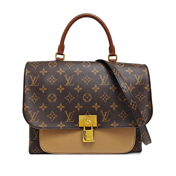MARIGNAN Monogram Coated Canvas Brown