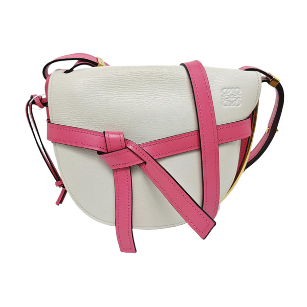 Gate Small Calfskin White