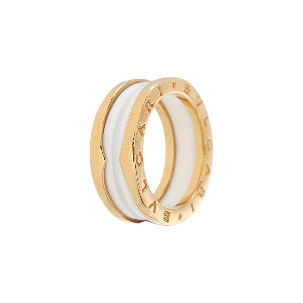 B.ZERO1 18k Rose Gold Ring EU 57