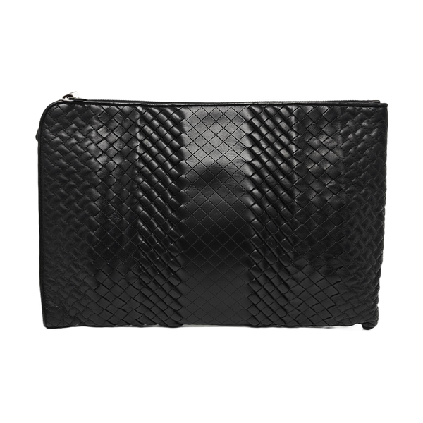 Calfskin Clutch Black