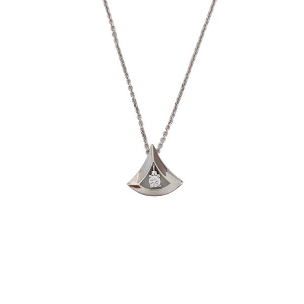 DIVAS' DREAM 18k White Gold Silver Necklace