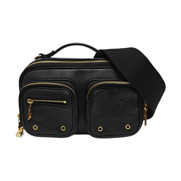 UTILITY Monogram Calfskin Black