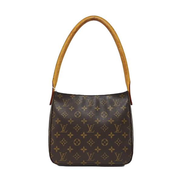 LOOPING MM Monogram Coated Canvas Brown