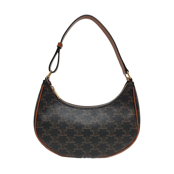 Authenticated pre-owned AVA Coated Canvas Brown - Top Handle Bag at Looply