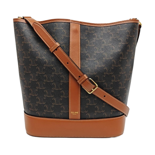 TRIOMPHE CANVAS Medium Coated Canvas Brown