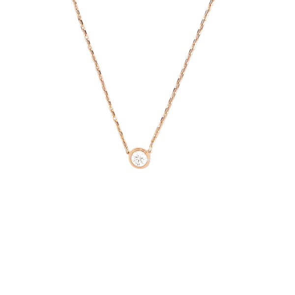 CARTIER D'AMOUR 18k Rose Gold Necklace