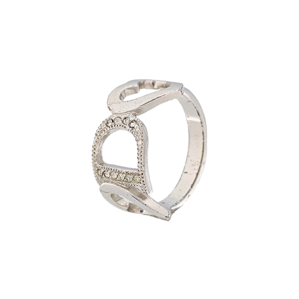 Metal Silver Ring EU 52