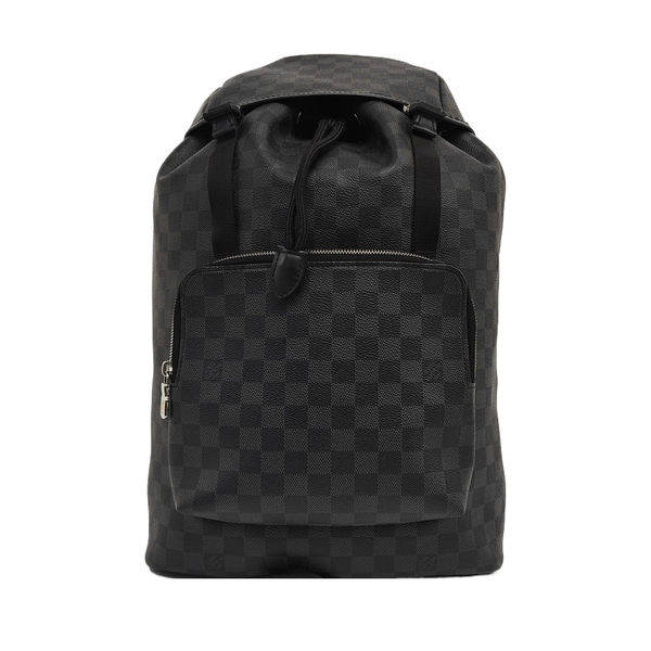 CHRISTOPHER Damier Graphite Coated Canvas Gray