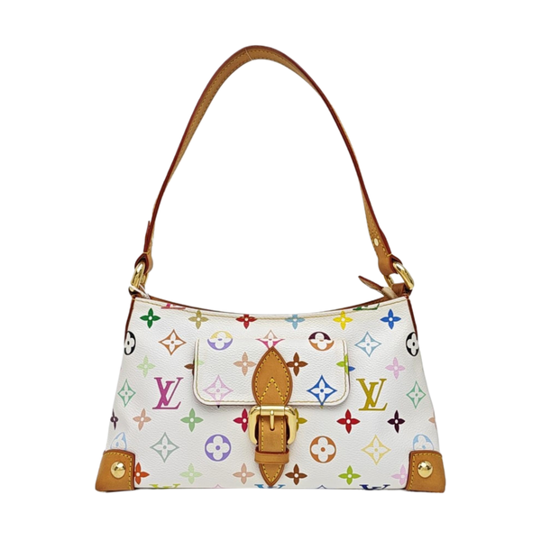 LV × TM ELIZA Monogram Coated Canvas White